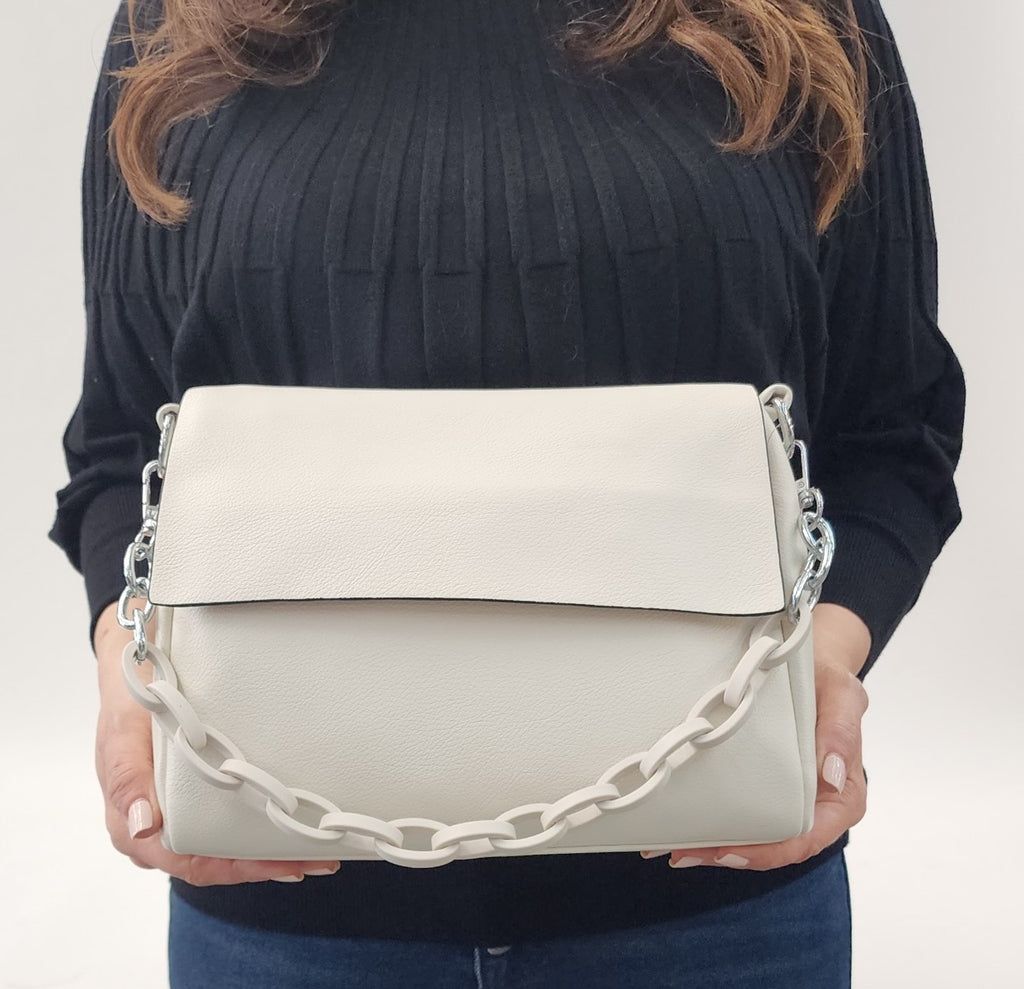 Roxy - Sac à main accent chaine||Roxy - Hand bag with chain accent