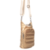 Mira - sac pour bouteille en or||Mira - gold bottle holder bag