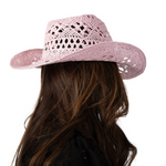 Dakota - Grand chapeau rose pâle||Dakota - Large hat light pink
