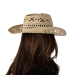 Dakota - Grand chapeau crème||Dakota - Large hat natural