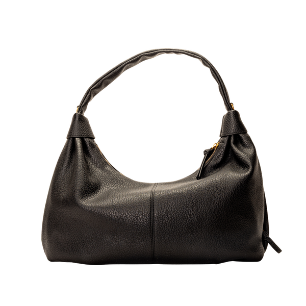 Gia - Sac à épaule noir||Gia - Black shoulder bag