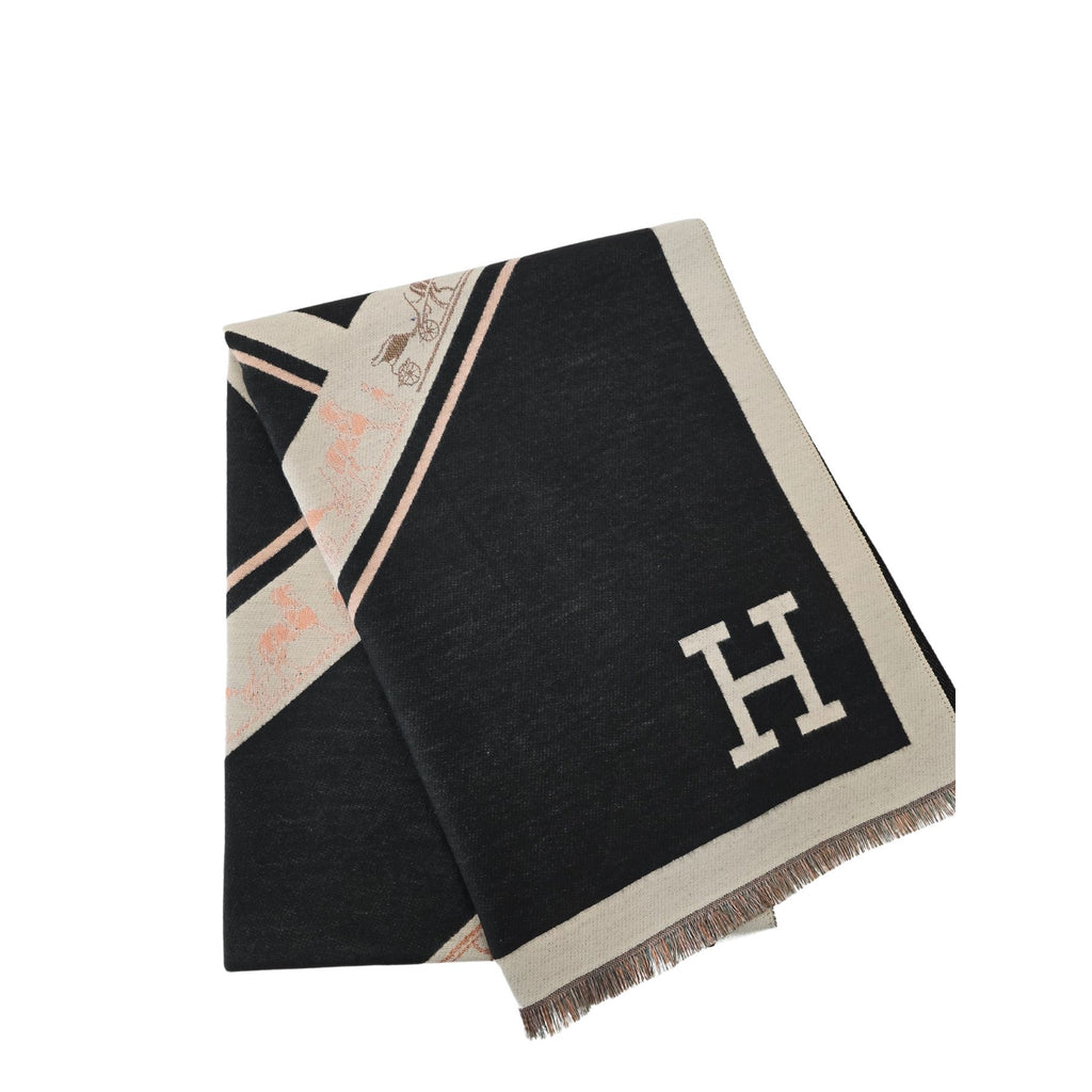 Haifa - foulard - noir||Haifa - foulard noir