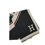 Haifa - foulard - noir||Haifa - foulard noir