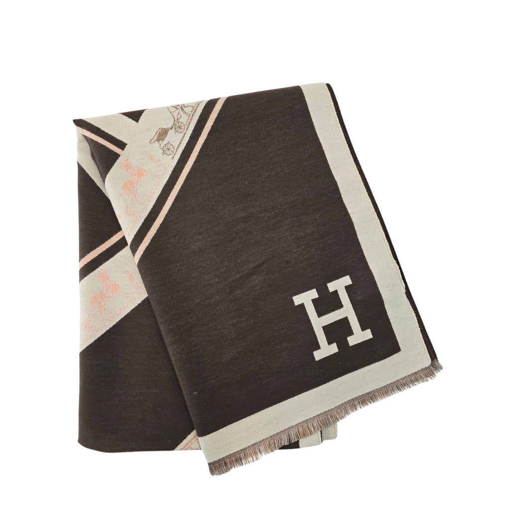 Haifa - foulard - brun||Haifa - foulard marron