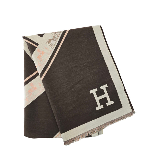 Haifa - foulard - brun||Haifa - foulard marron