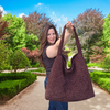 Kalyana - Sac fourre tout brun||Kalyana - Brown hobo bag