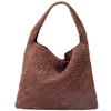 Kalyana - Sac fourre tout marron||Kalyana - Tan hobo bag