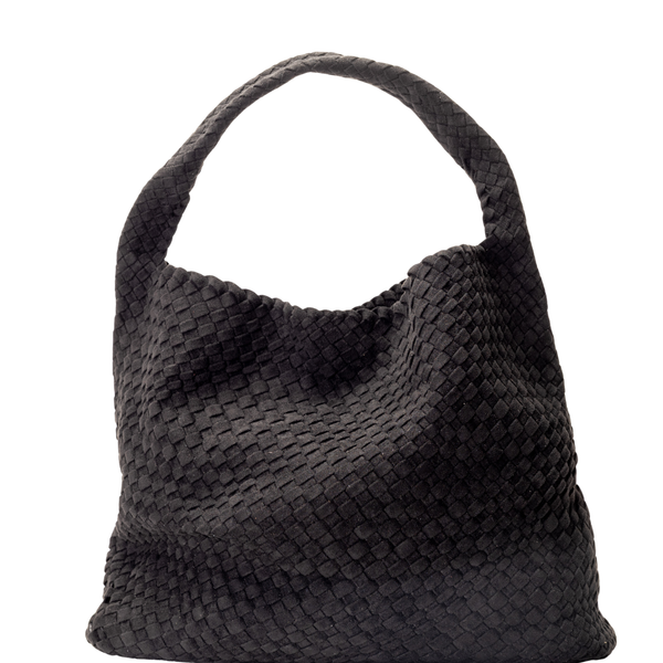 Kalyana - Sac fourre tout noir||Kalyana - Black hobo bag
