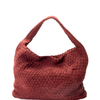 Kalyana - Sac fourre tout bourgogne||Kalyana - Burgundy hobo bag