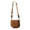 Kylie - Simili suède sac bandoulière Naturel||Kylie - Tan faux suede crossbody bag