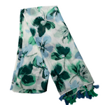 Lily Rose - Foulard vert foncé||Lily Rose - Dark green scarf