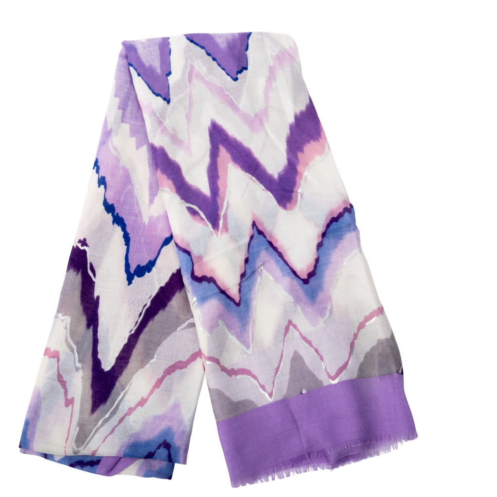Lily Rose - Foulard Violet||Lily Rose - Violet scarf
