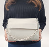 Roxy - Sac à main accent chaine||Roxy - Hand bag with chain accent