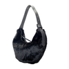 Sofia - Sac à épaule en fausse fourrure noir||Sofia - Black faux-fur hobo bag (Copy)