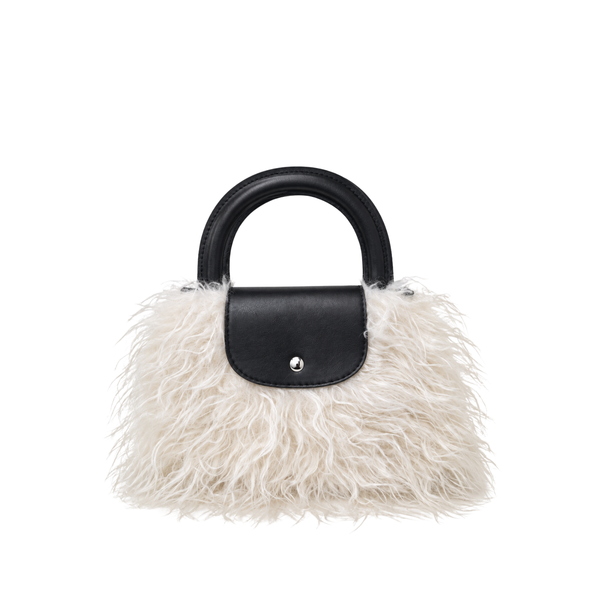 Trixie - Sac à poignée blanc cassé||Trixie - Off white top handle bag