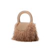 Trixie - Sac à poignée taupe||Trixie - Taupe top handle bag