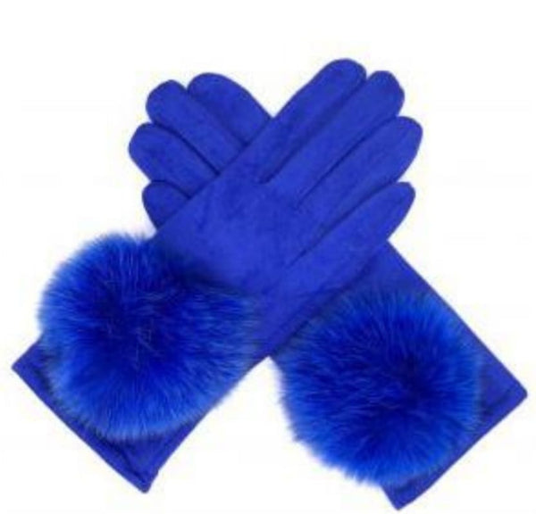 Pump Royal- Gants avec pompon fourrure||Pump Royal - Gloves with fur pompom