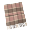 Penelope - Foulard carreaux pastel rose||Penelope - Pink soft plaid scarf