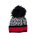 Rebecca - tuque accent rouge||Rebecca - hat with red accent